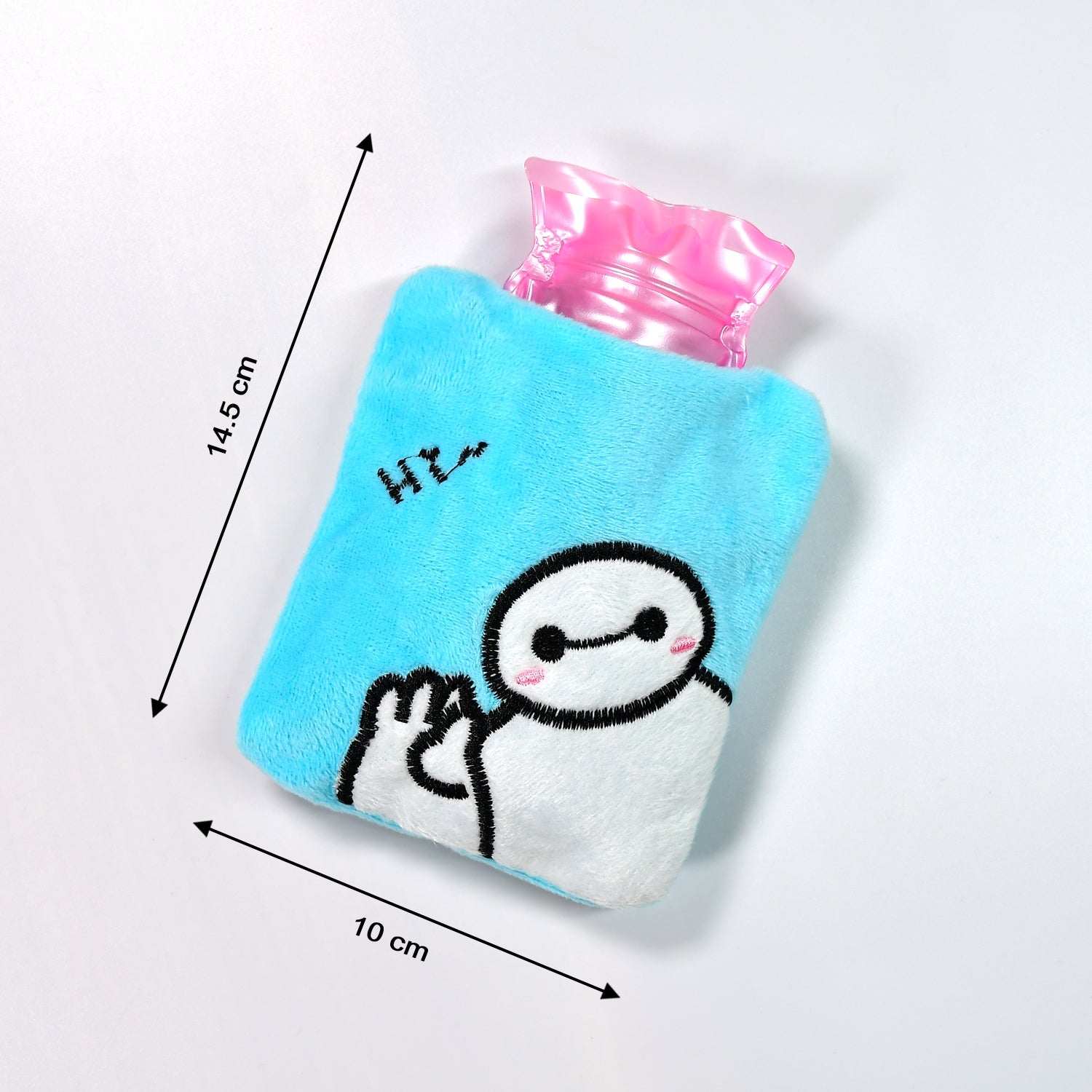 6525 Blue Baymax small Hot Water Bag with Cover for Pain Relief, Neck, Shoulder Pain and Hand, Feet Warmer, Menstrual Cramps. DeoDap 6525 Blue Baymax small Hot Water Bag with Cover for Pain Relief, Neck, Shoulder Pain and Hand, Feet Warmer, Menstrual Cramps. DeoDap